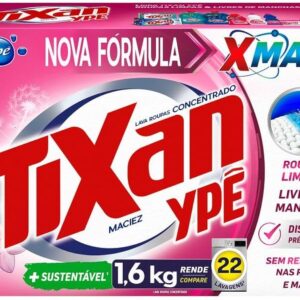 LAVA ROUPAS PO TIXAN CONC CART MACIEZ 1,6KG.