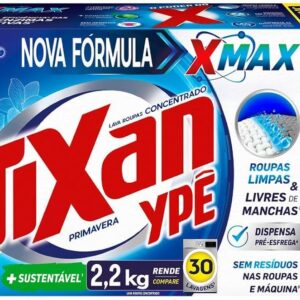 LAVA ROUPAS PO TIXAN CONC CART PRIMAVERA  2,2KG